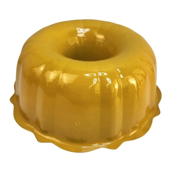 Fluted Ring Shaped Aluminum Bundt Cake Pan For Baking Crafts Decorative Retro Ba - Picture 2 of 8